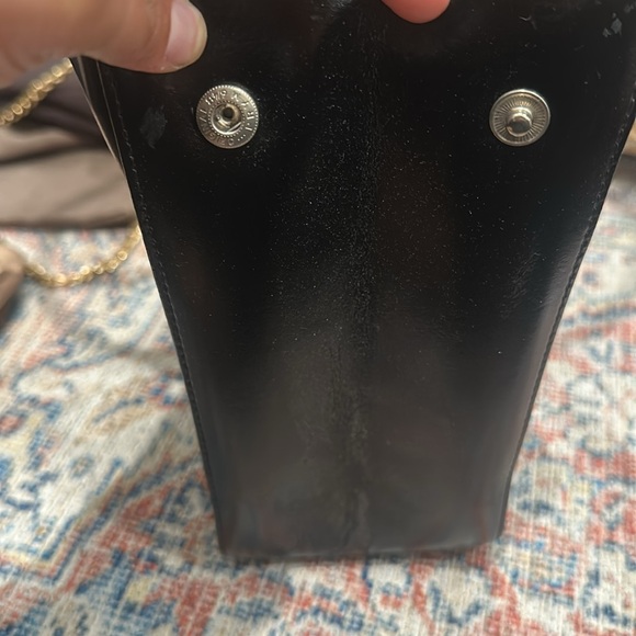 Elegant Black Leather Handbag